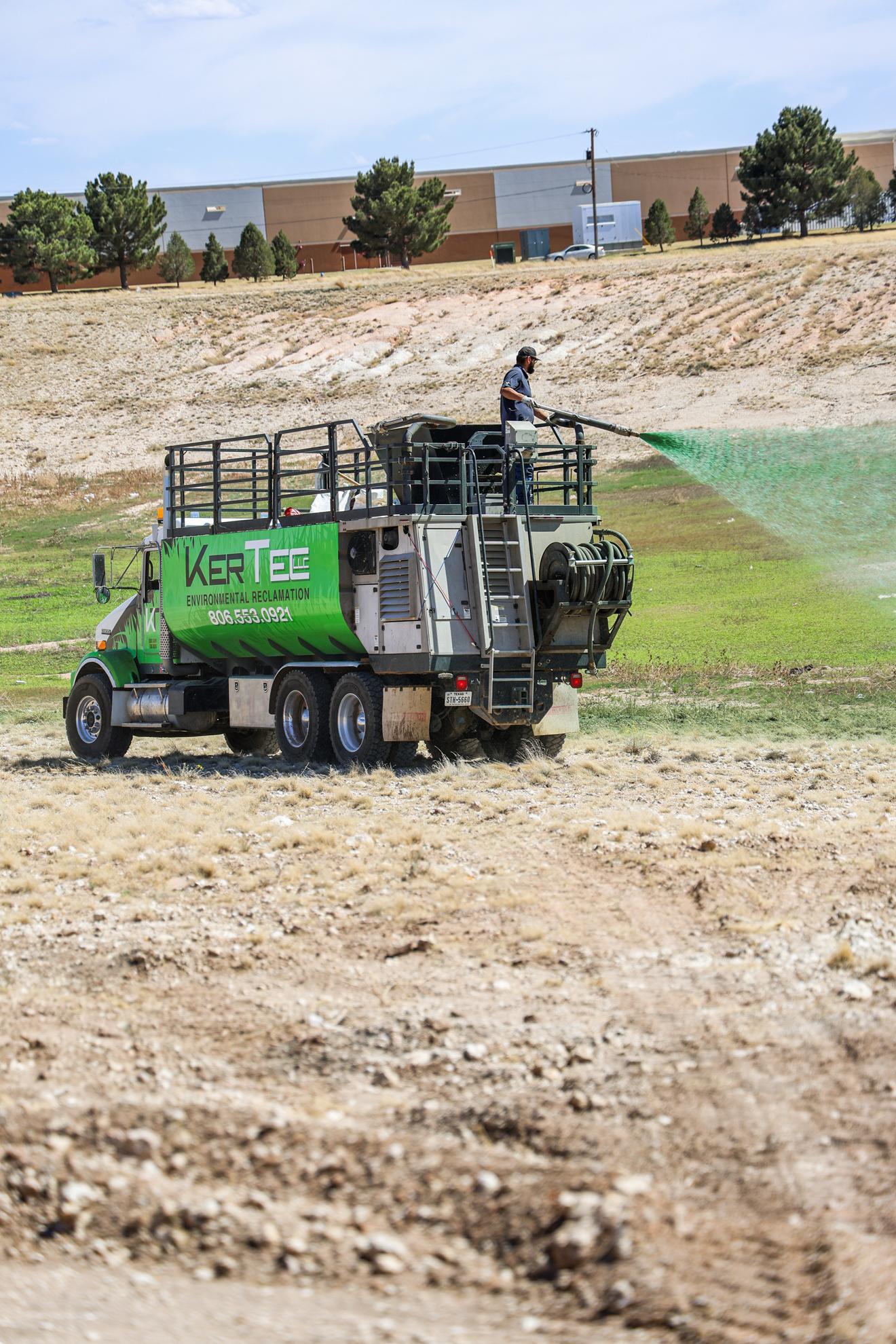 Revegetation project from kertec